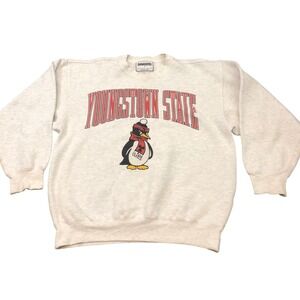 Danaggers Youngstown State University Sweatshirt Men M Gray YSU Penguins Vintage